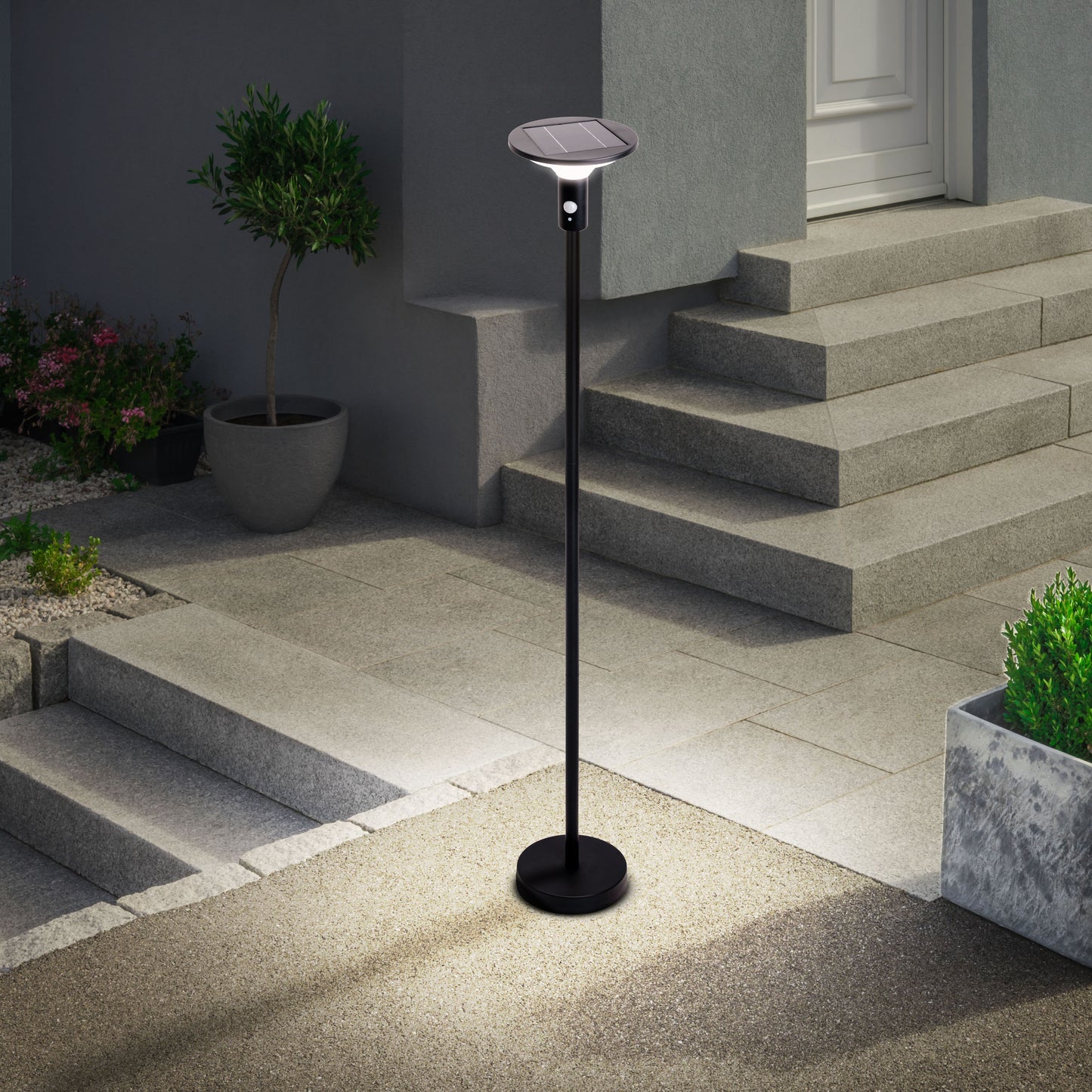 LED Solarstehleuchte "NORA"