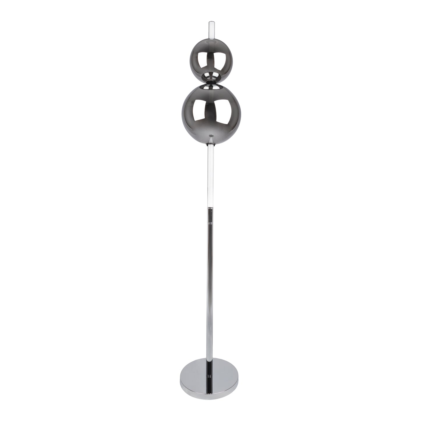 LED Stehleuchte "NOVA" H: 149,7cm chrom