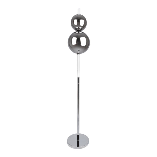 LED Stehleuchte "NOVA" H: 149,7cm chrom