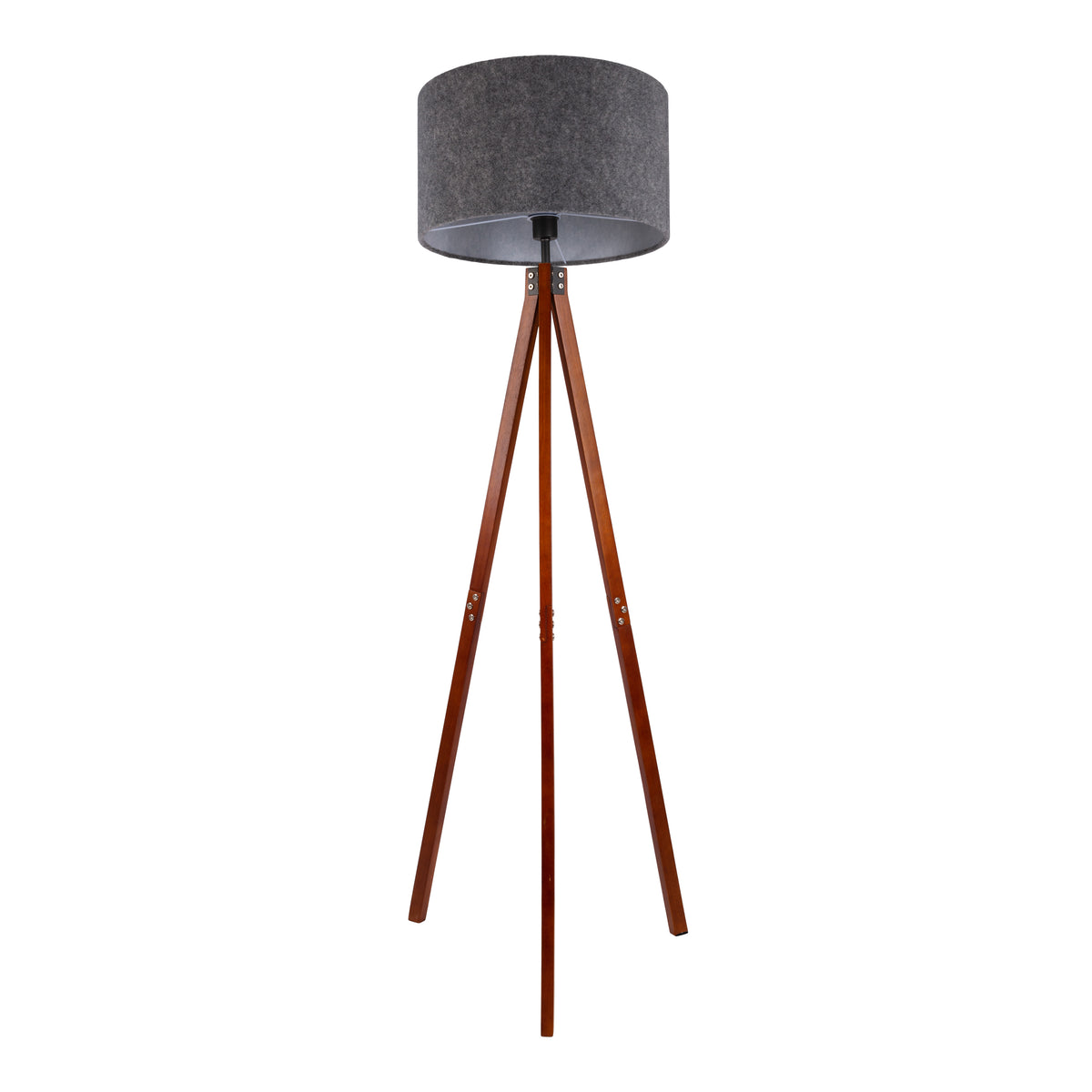 Stehleuchte "FILCO" braun/grau H: 147 cm