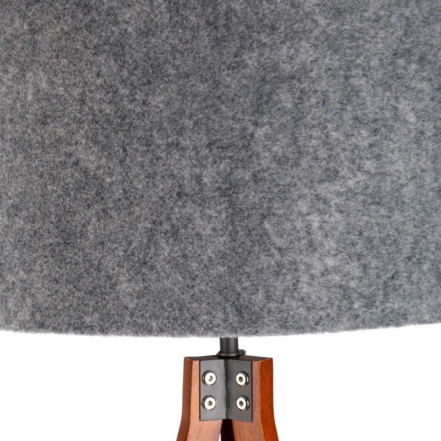 Stehleuchte "FILCO" braun/grau H: 147 cm