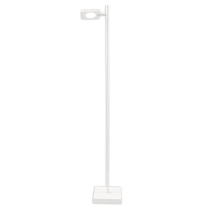 LED Akku-/ Stehleuchte "LUPA" H:135cm weiß
