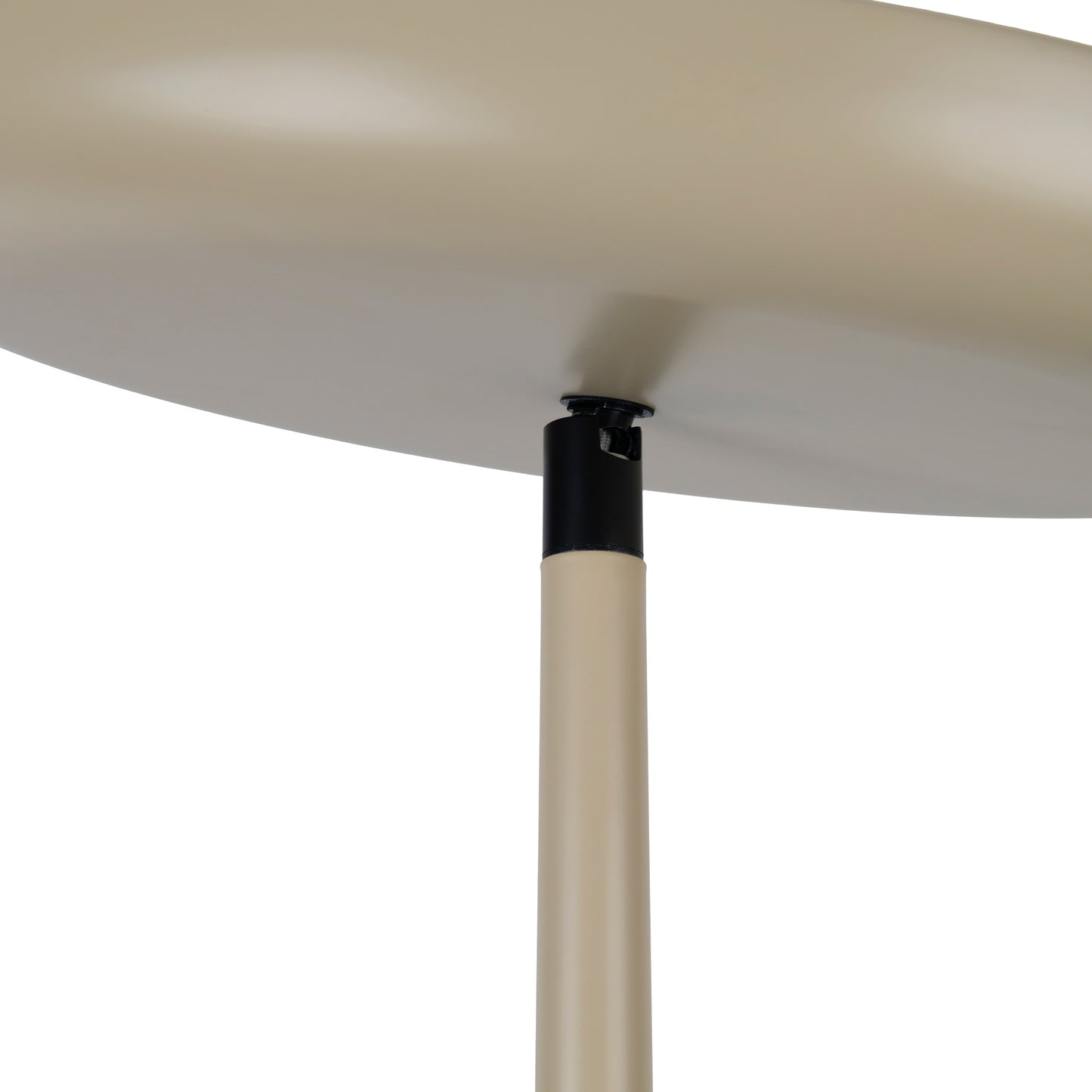 LED Stehleuchte "ROMIS" mit Lesearm frosted almond
