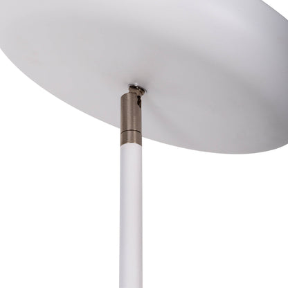 LED Stehleuchte "ROMIS" mit Lesearm weiß