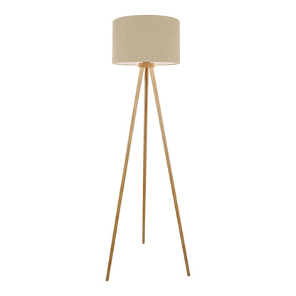 Stehleuchte "ARDITA" H: 152cm beige