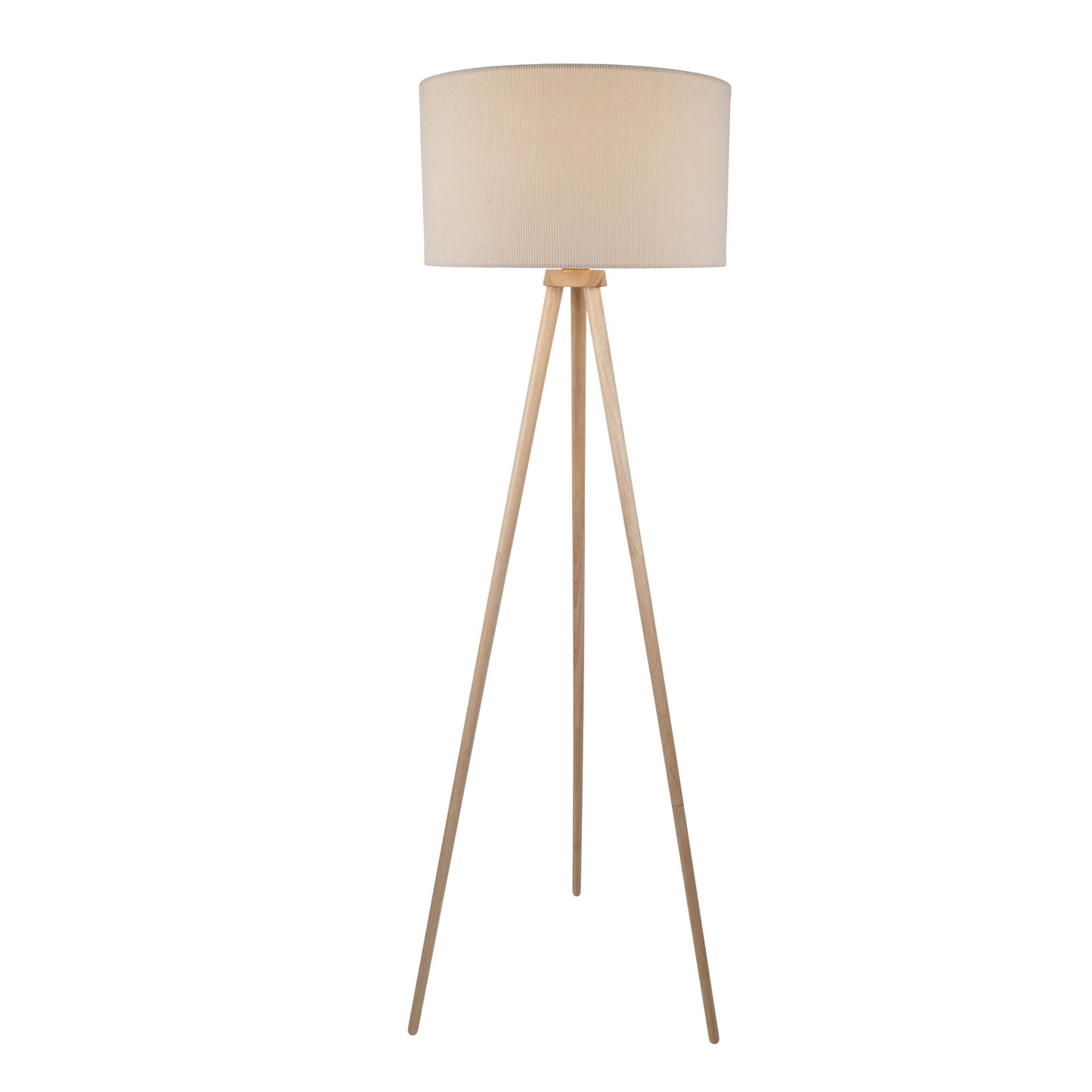 Stehleuchte "ARDITA" H: 152cm beige