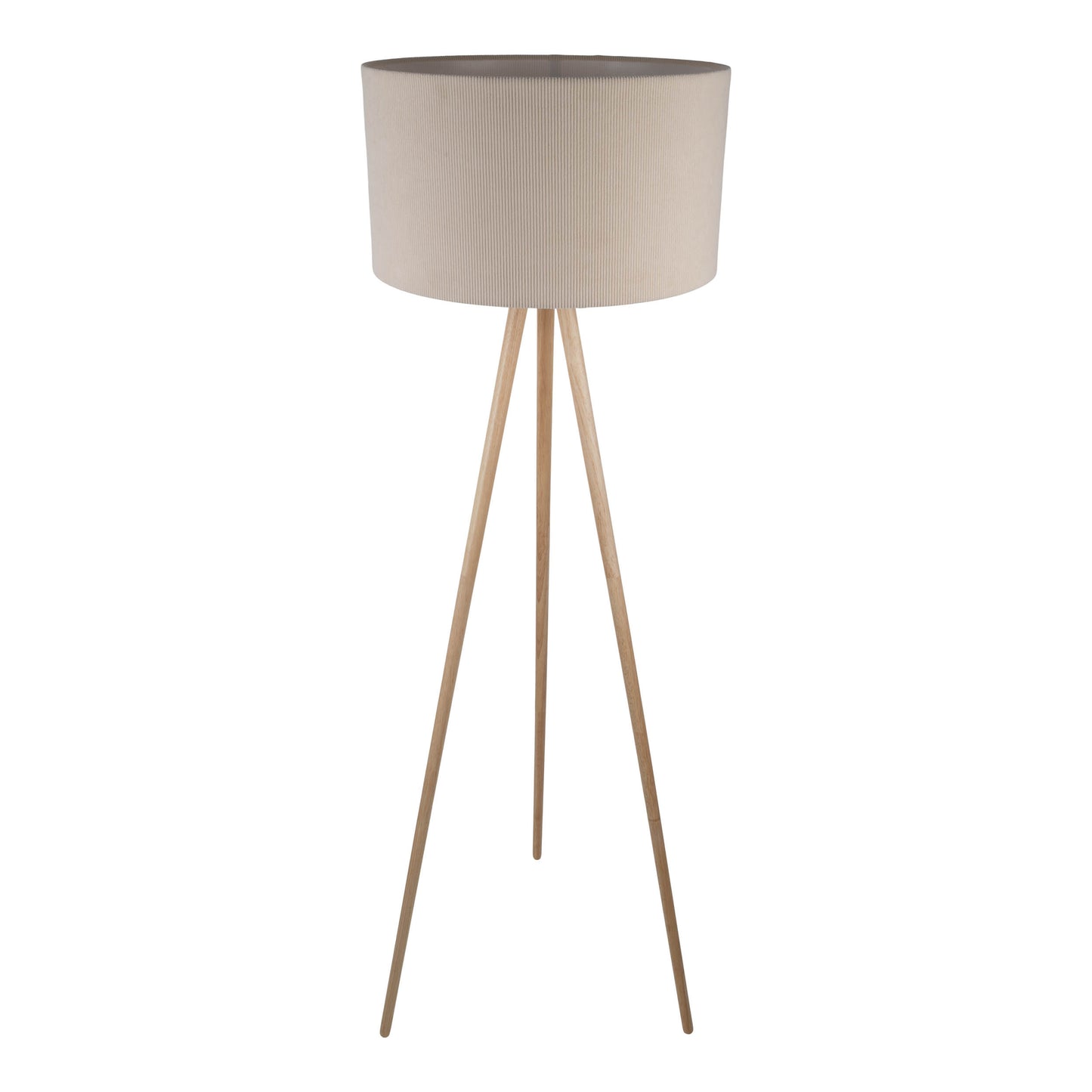 Stehleuchte "ARDITA" H: 152cm beige