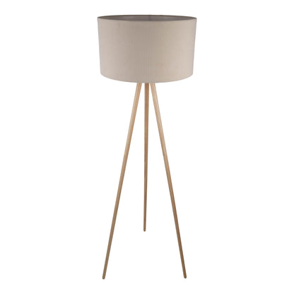 Stehleuchte "ARDITA" H: 152cm beige