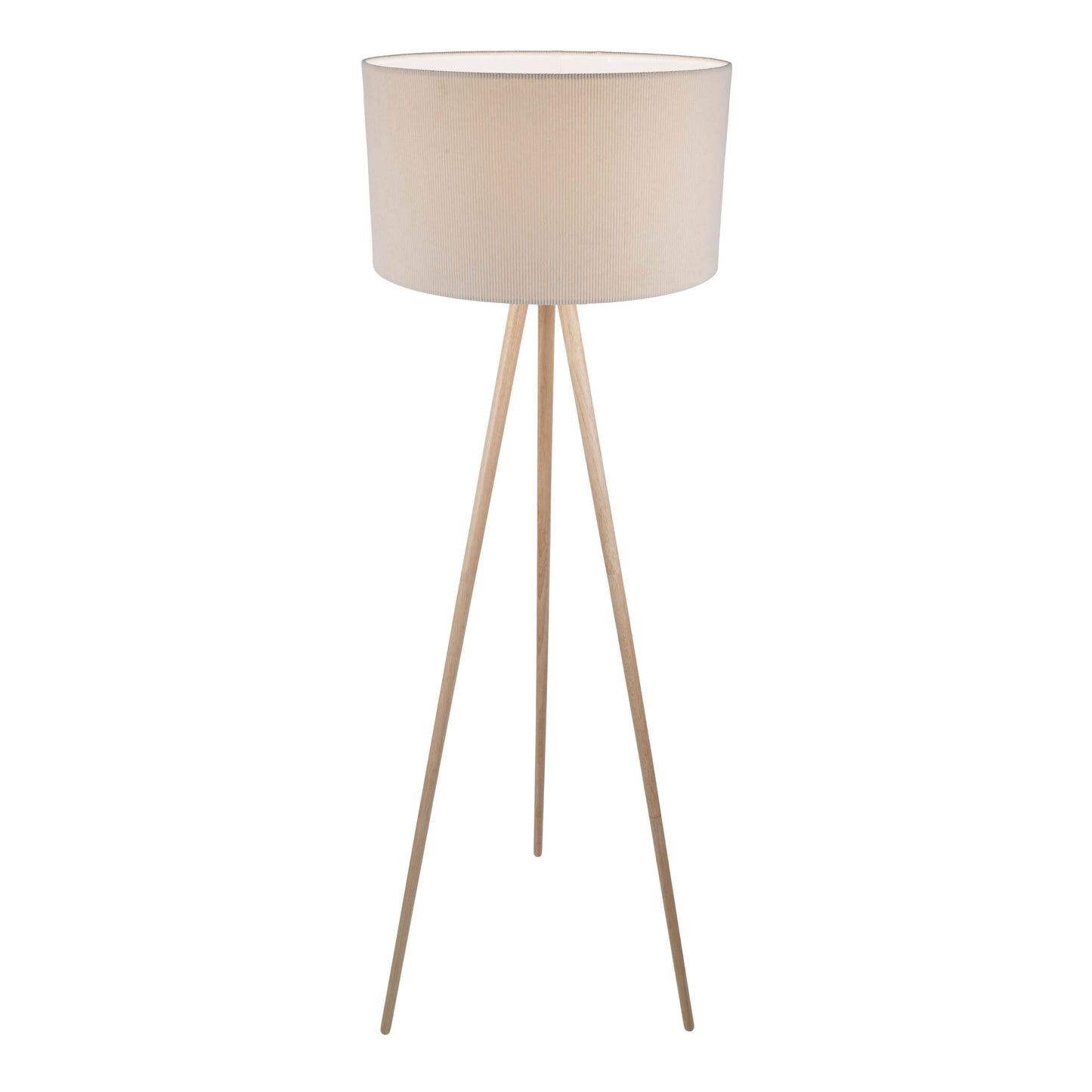 Stehleuchte "ARDITA" H: 152cm beige
