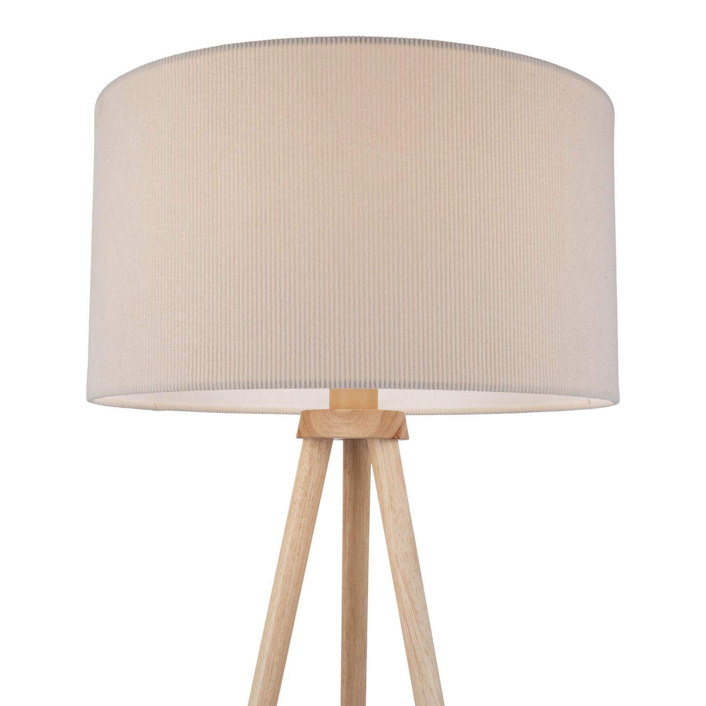 Stehleuchte "ARDITA" H: 152cm beige