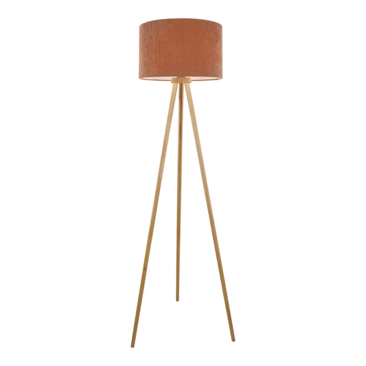 Stehleuchte "ARDITA" H: 152cm mocha mousse