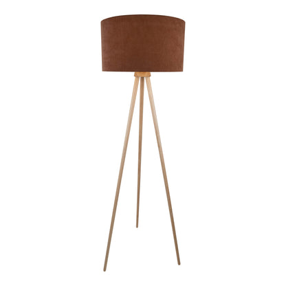 Stehleuchte "ARDITA" H: 152cm mocha mousse