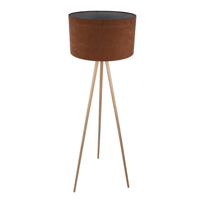 Stehleuchte "ARDITA" H: 152cm mocha mousse