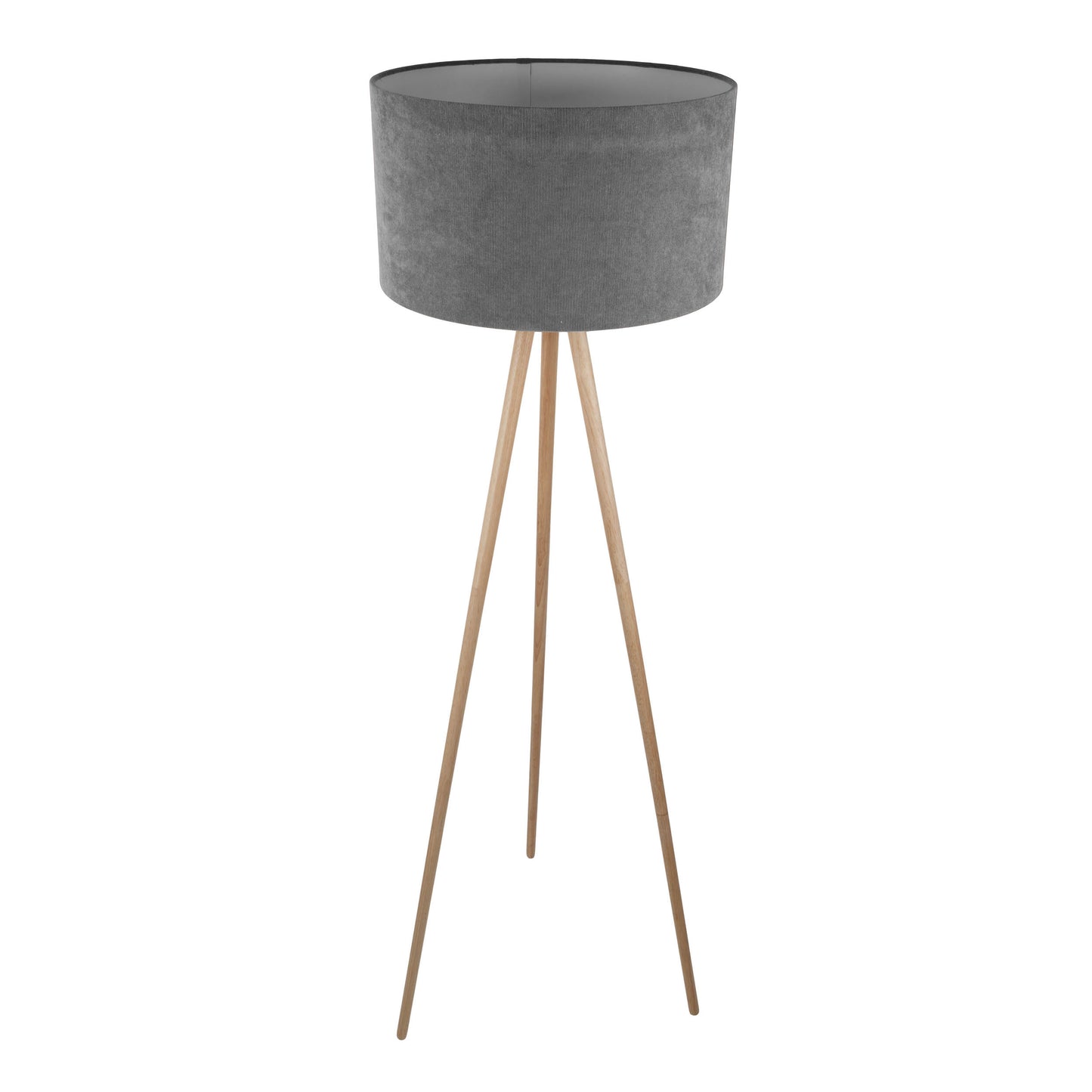 Stehleuchte "ARDITA" H: 152cm grau
