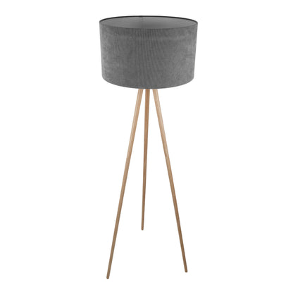 Stehleuchte "ARDITA" H: 152cm grau
