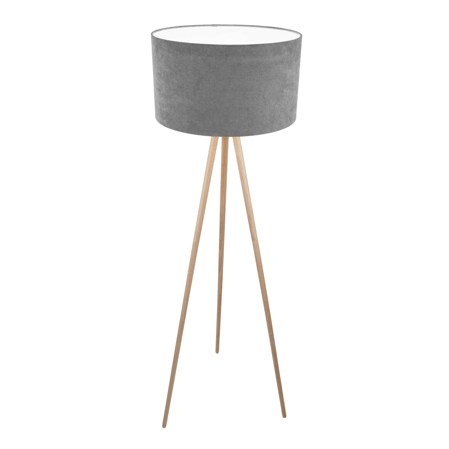 Stehleuchte "ARDITA" H: 152cm grau