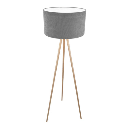 Stehleuchte "ARDITA" H: 152cm grau