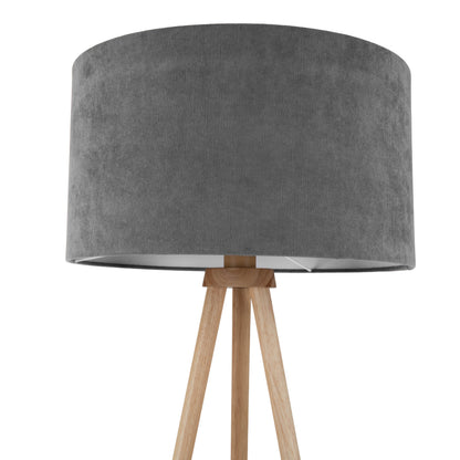 Stehleuchte "ARDITA" H: 152cm grau