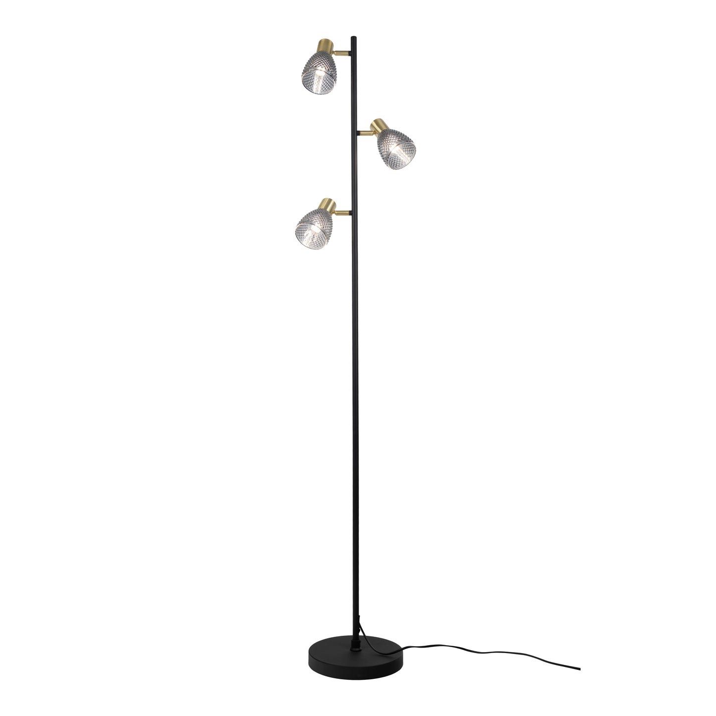 3er Spot Stehleuchte "LINDITA" H: 154cm