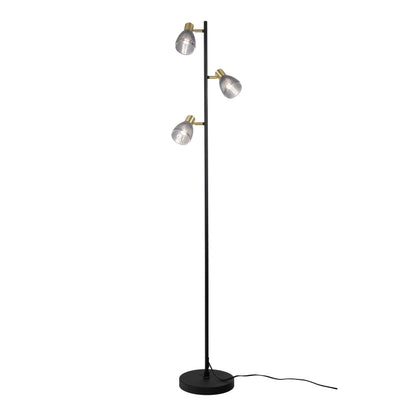 3er Spot Stehleuchte "LINDITA" H: 154cm