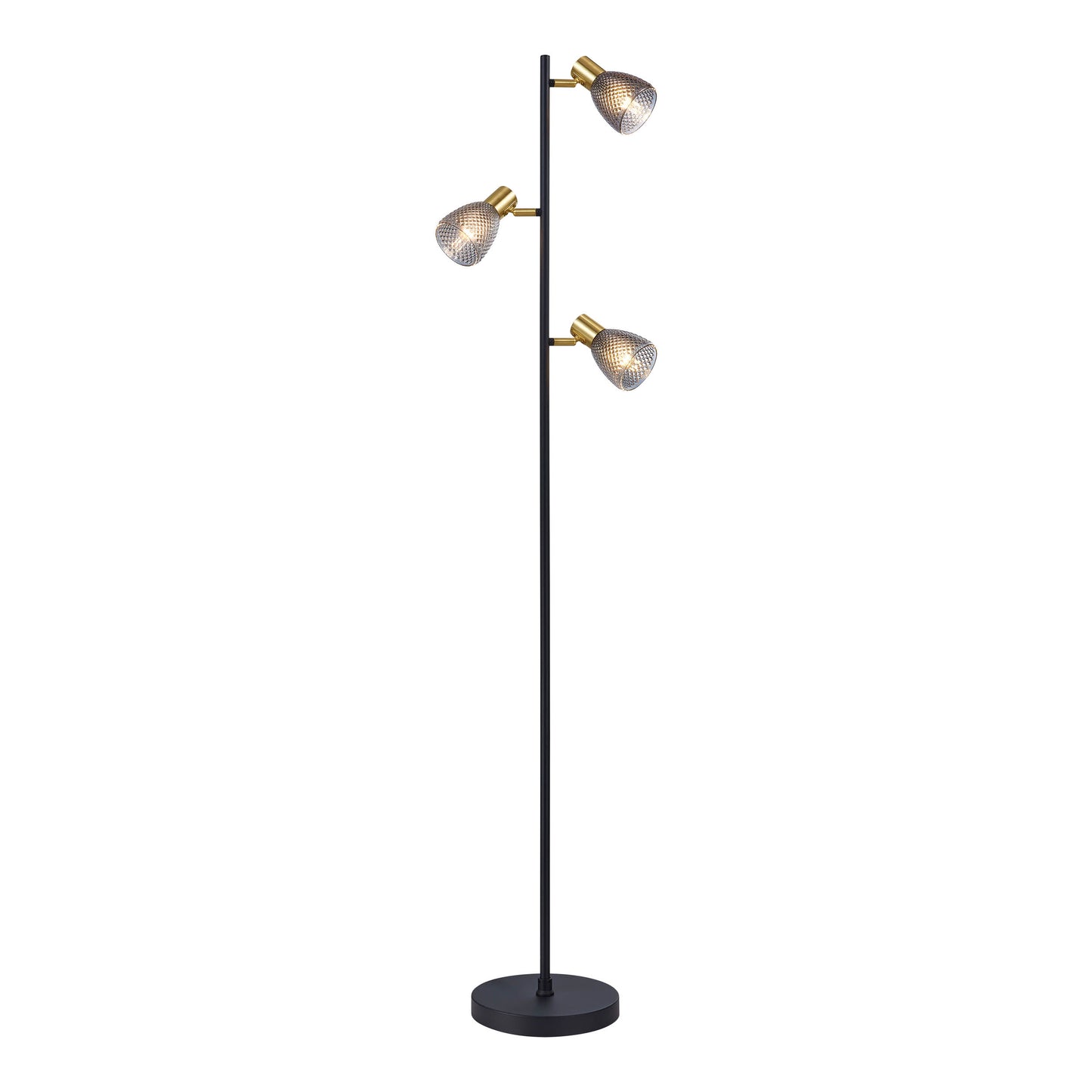 3er Spot Stehleuchte "LINDITA" H: 154cm
