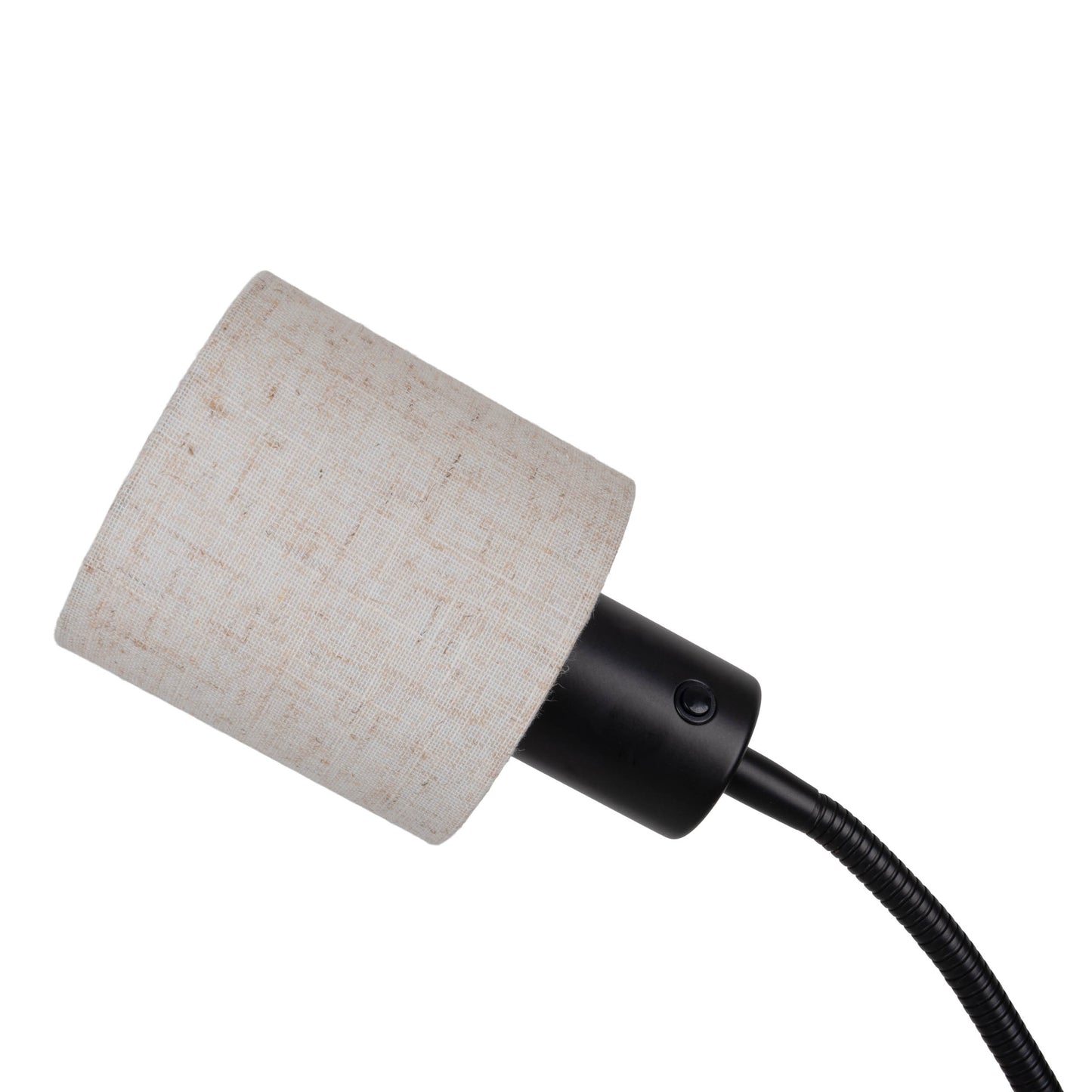 Stehleuchte "FILOMENA" H: 165cm schwarz/beige