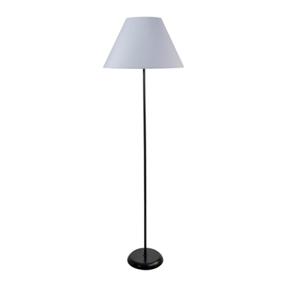 Stoffstehleuchte "JUNO" grau h: 154cm