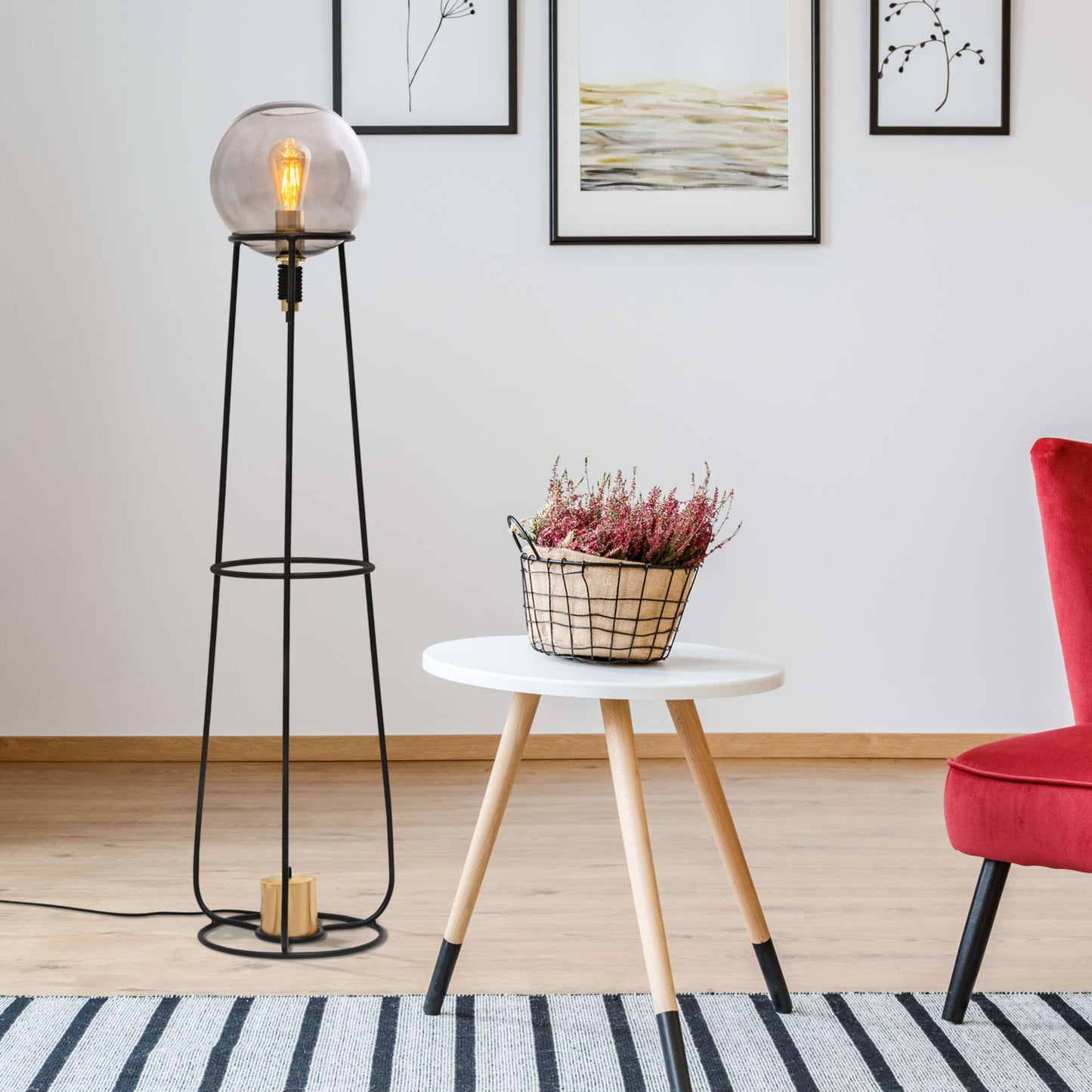 Stehleuchte "STELO" H: 128,5cm
