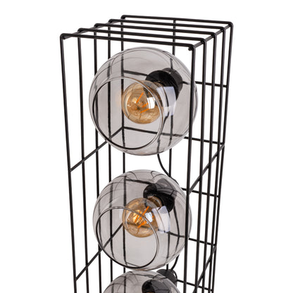 Glas-Stehleuchte "CESTA" H: 95cm