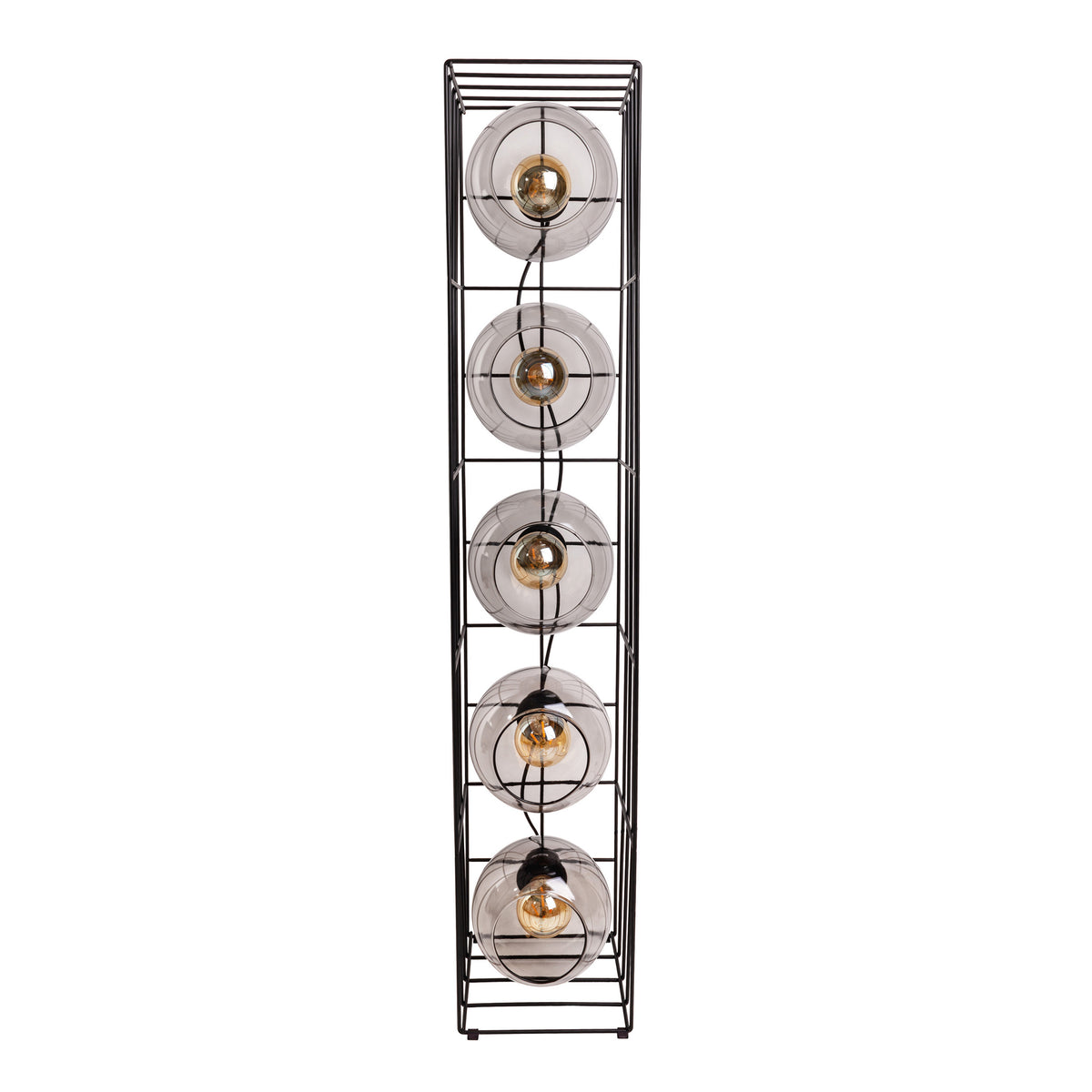 Glas-Stehleuchte "CESTA" H: 95cm