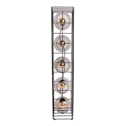 Glas-Stehleuchte "CESTA" H: 95cm