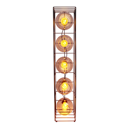 Glas-Stehleuchte "CESTA" H: 95cm