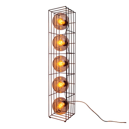 Glas-Stehleuchte "CESTA" H: 95cm
