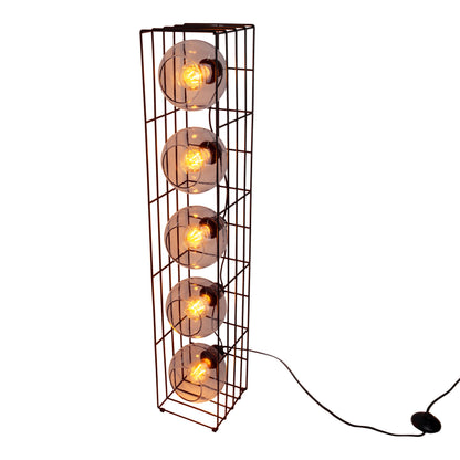 Glas-Stehleuchte "CESTA" H: 95cm