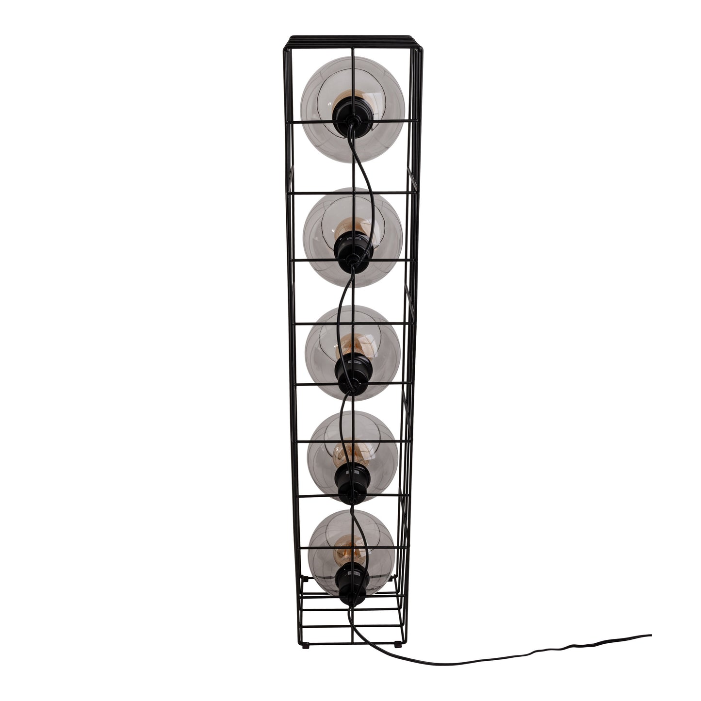 Glas-Stehleuchte "CESTA" H: 95cm