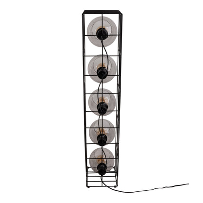 Glas-Stehleuchte "CESTA" H: 95cm