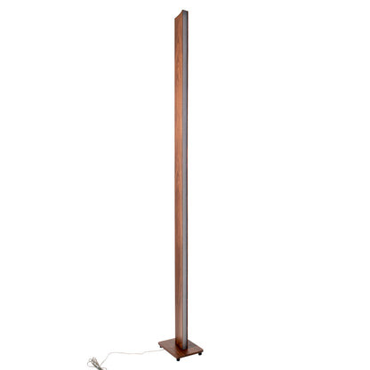 Stehleuchte - LED Stehleuchte "MADERA" h: 152cm natur, Stehlampe im Modern Style, ausMetall und Kunststoff in natur, 152 cm hoch, Maße 20 x 15 cm, inkl. LED  dimmbar  Schiebeschalter