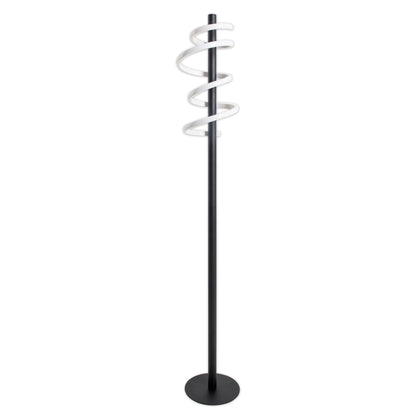 LED Stehleuchte "BELLEZA" H: 140cm schwarz