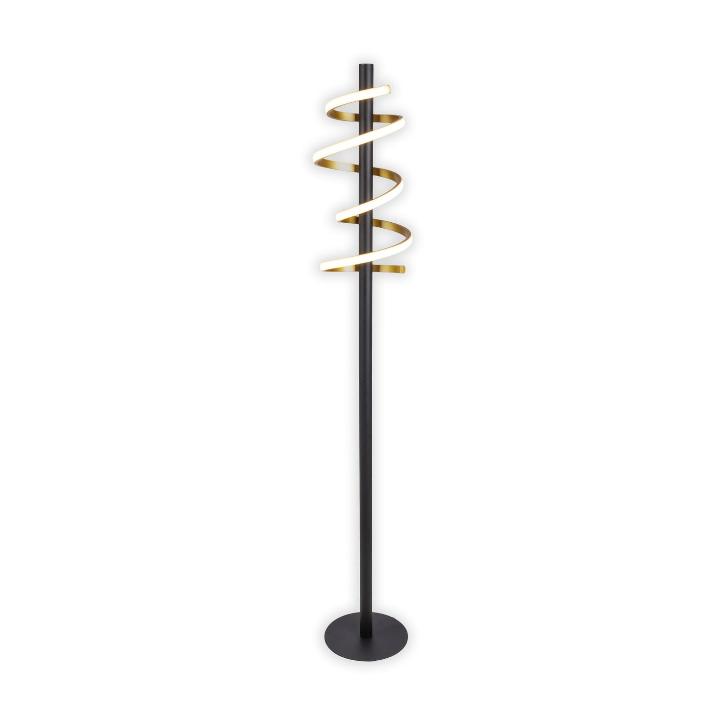 LED-Stehleuchte "BELLEZA" H: 140cm gold