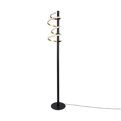 LED-Stehleuchte "BELLEZA" H: 140cm gold