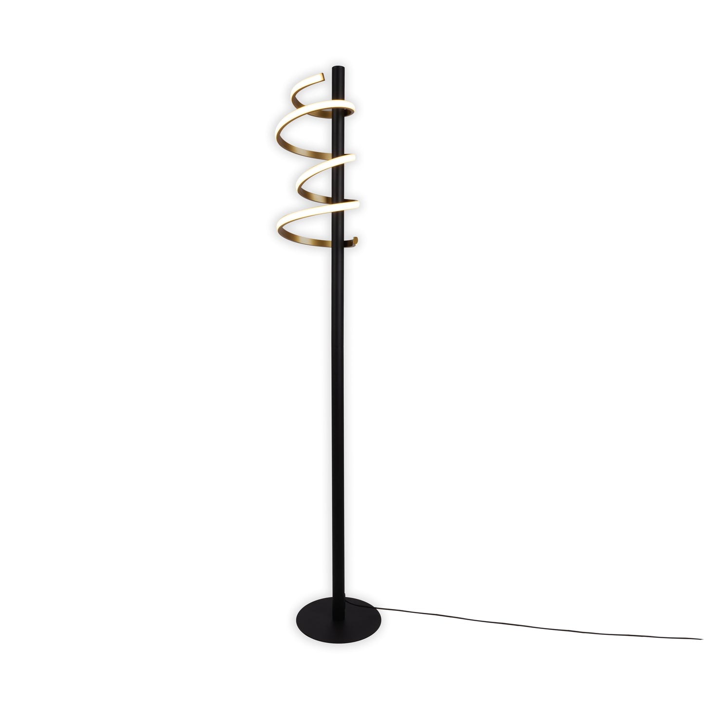 LED-Stehleuchte "BELLEZA" H: 140cm gold