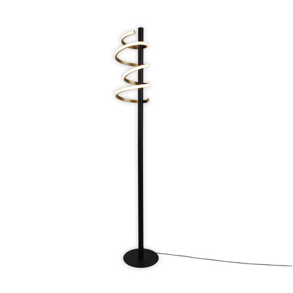 LED-Stehleuchte "BELLEZA" H: 140cm gold