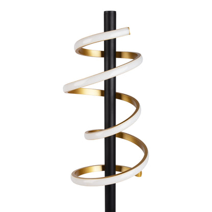 LED-Stehleuchte "BELLEZA" H: 140cm gold
