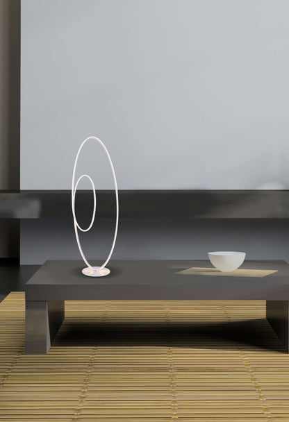 LED Stehleuchte h: 120cm weiß "ODRIVE"