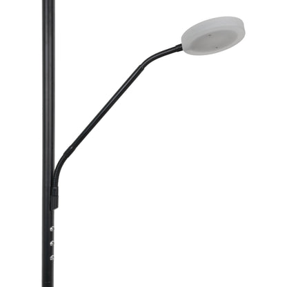 LED / CCT Stehleuchte "SAMIRO" inkl. Lesearm H: 180cm schwarz