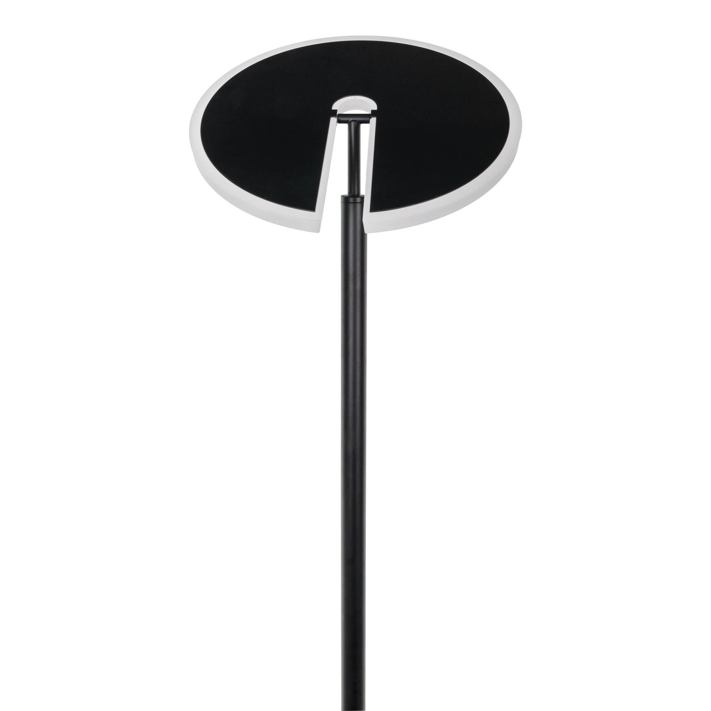 LED / CCT Stehleuchte "SAMIRO" inkl. Lesearm H: 180cm schwarz
