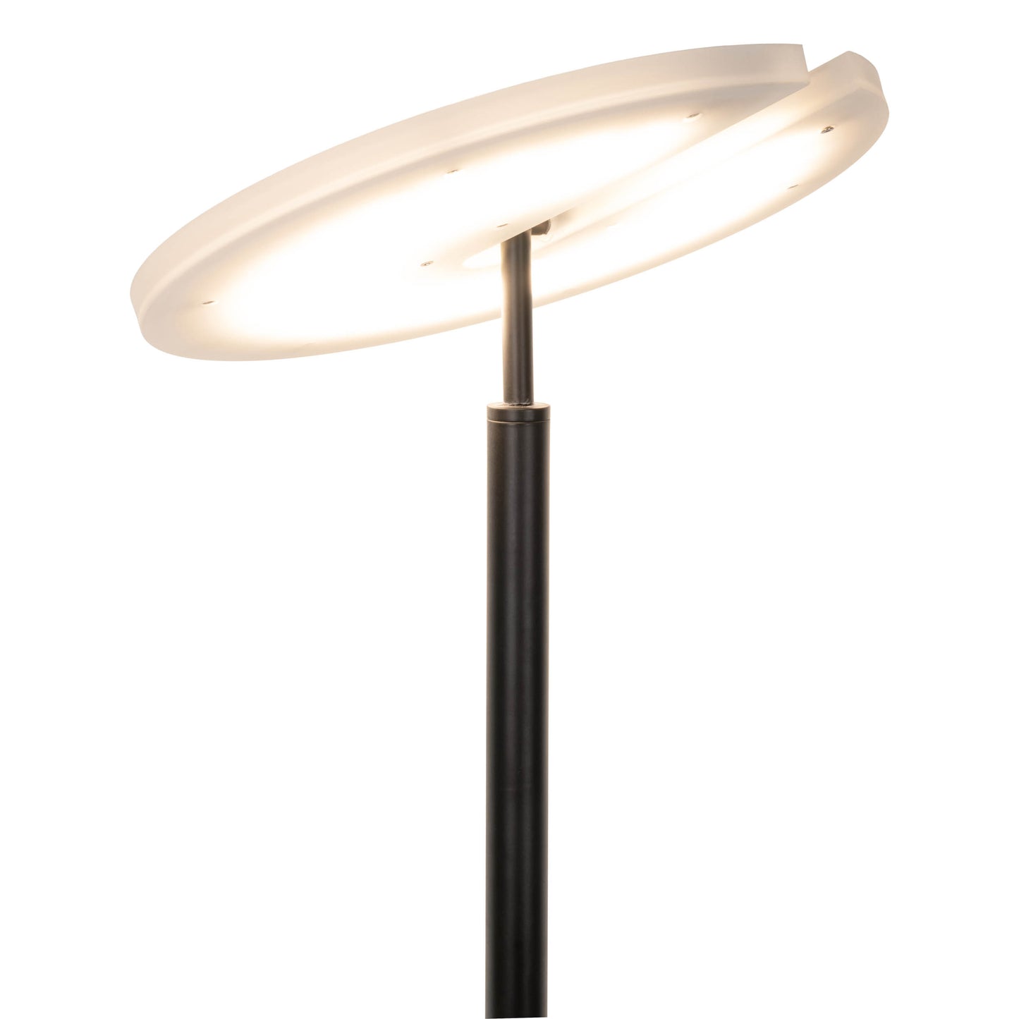 LED / CCT Stehleuchte "SAMIRO" inkl. Lesearm H: 180cm schwarz