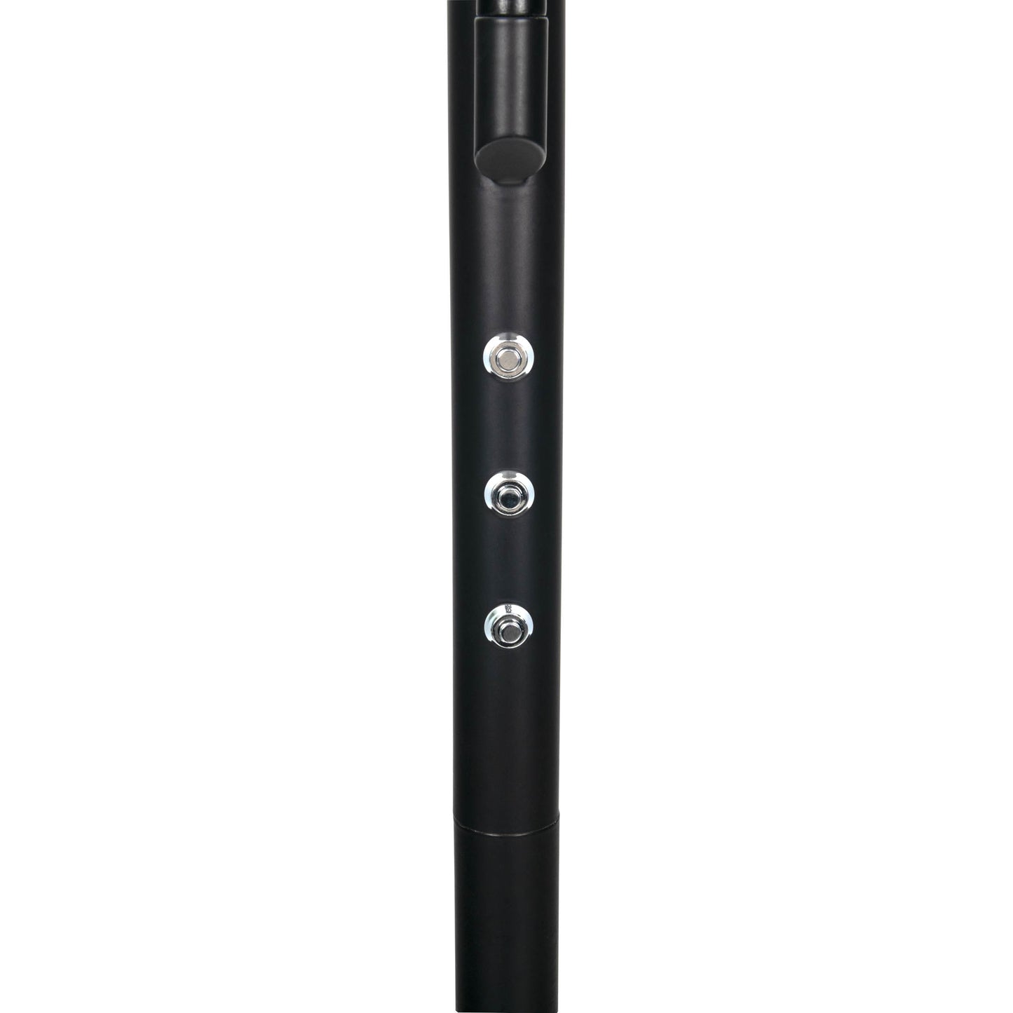 LED / CCT Stehleuchte "SAMIRO" inkl. Lesearm H: 180cm schwarz