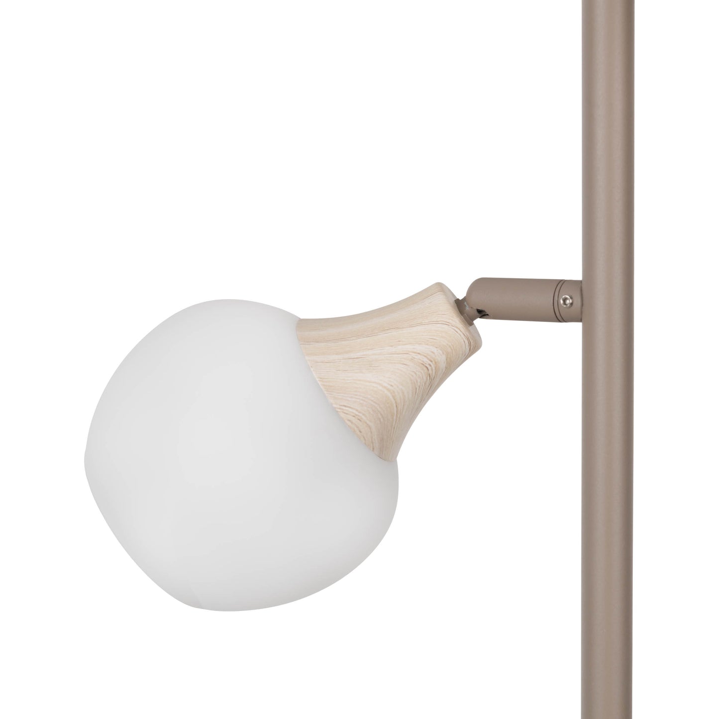 3er Stehleuchte "MONACO" H: 150cm beige