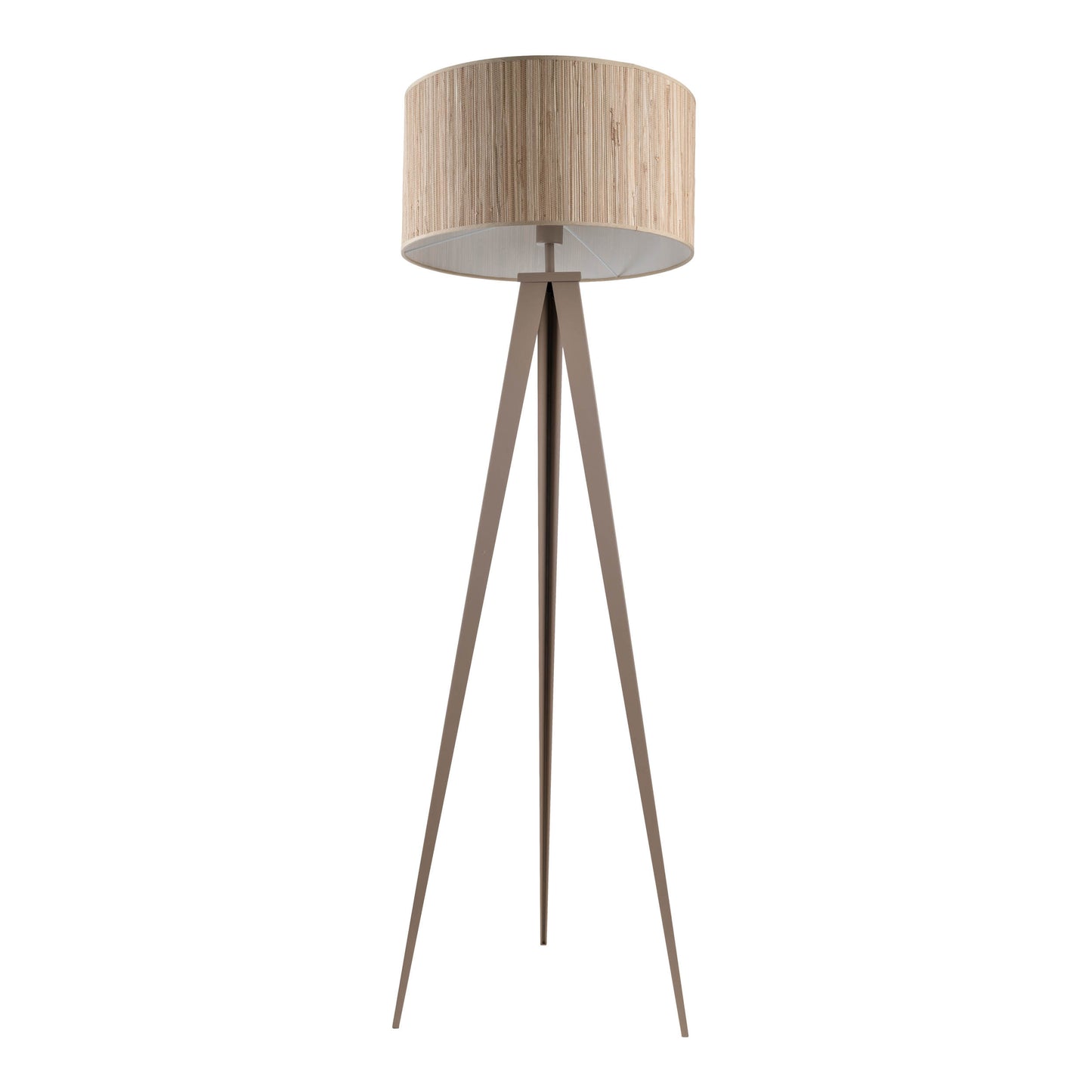 Stehleuchte "SELMAR" H: 150cm beige
